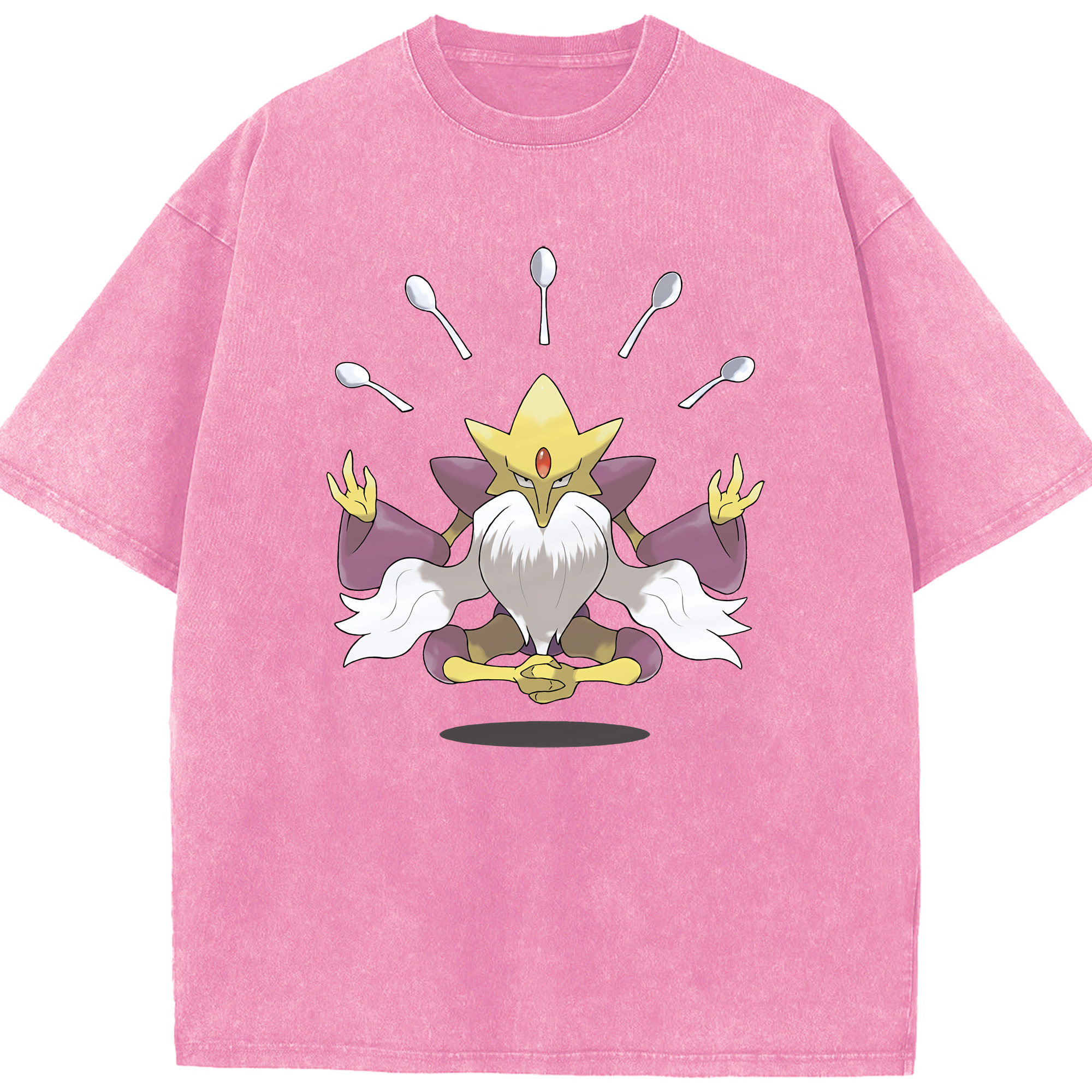 （画像用） ポケットモンスター Pokémon 綿100% ヴィンテージ風 半袖Tシャツ（フロントプリント）